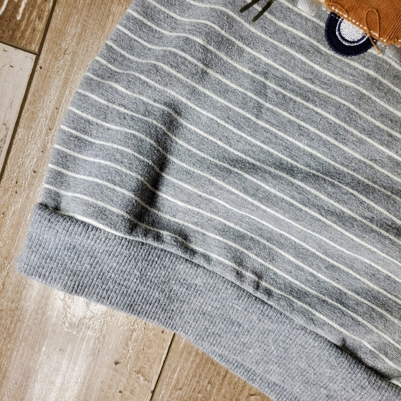 Tommy Bahama Hooded Top Gray White Striped Volkswagon Hippie Van Size 4T NWOT - Picture 10 of 14